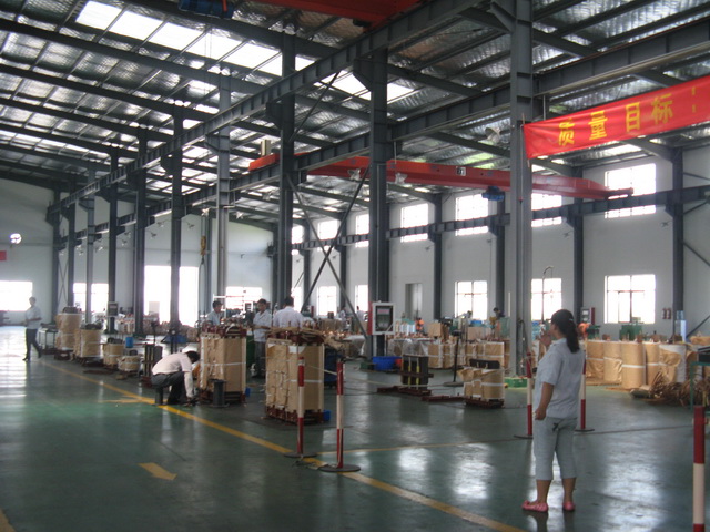 吕梁变压器厂家车间